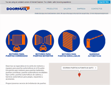 Tablet Screenshot of doormax.us